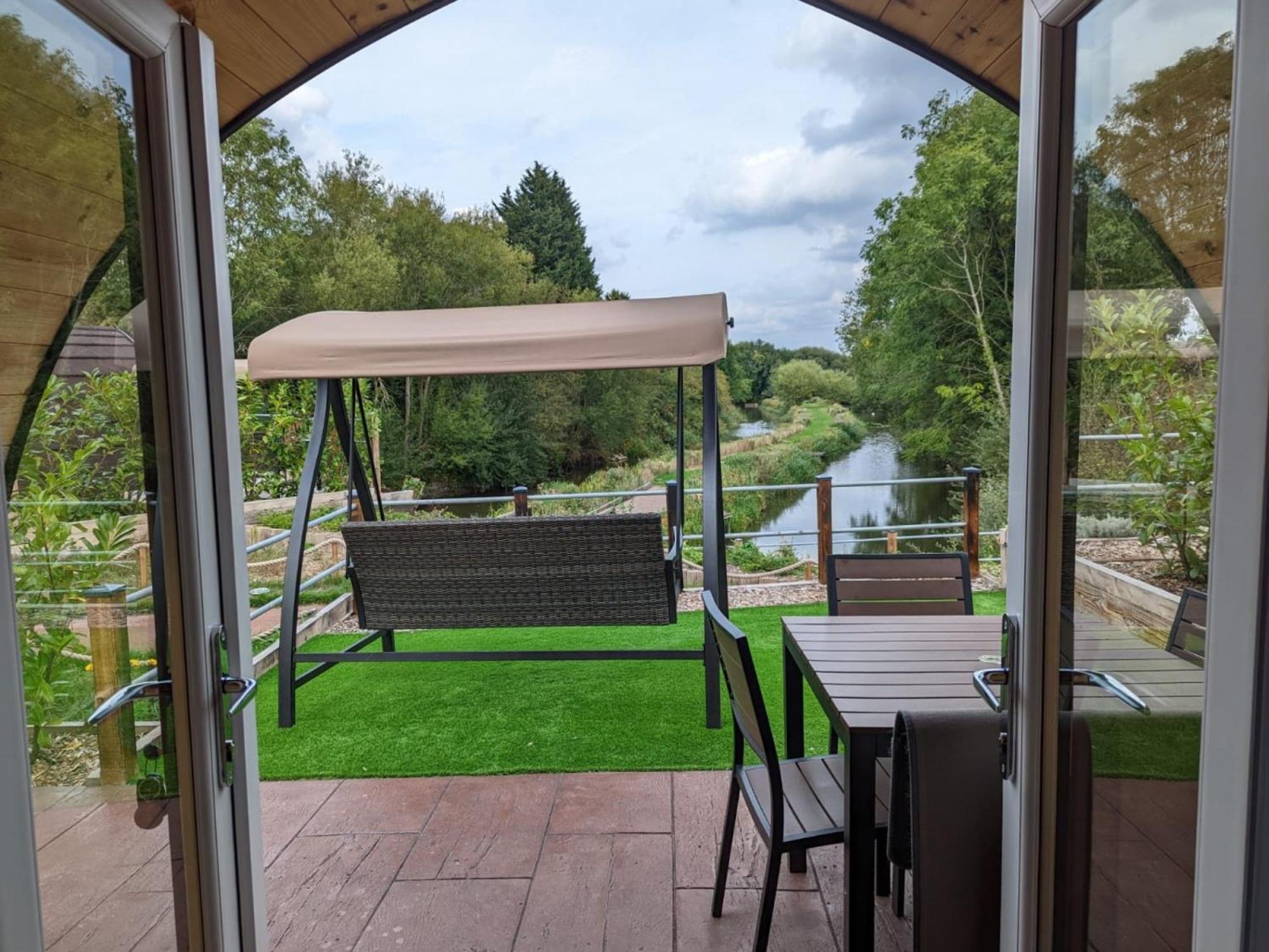 Villa Peacock Lake Glamping Nottingham Zimmer foto